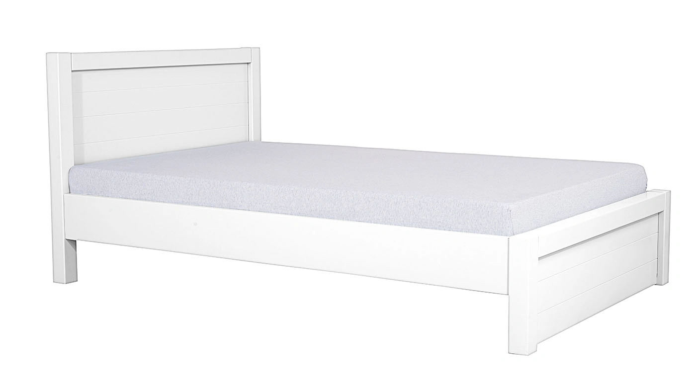 מיטת דור וחצי (לבן אטום) | גודל 120X190